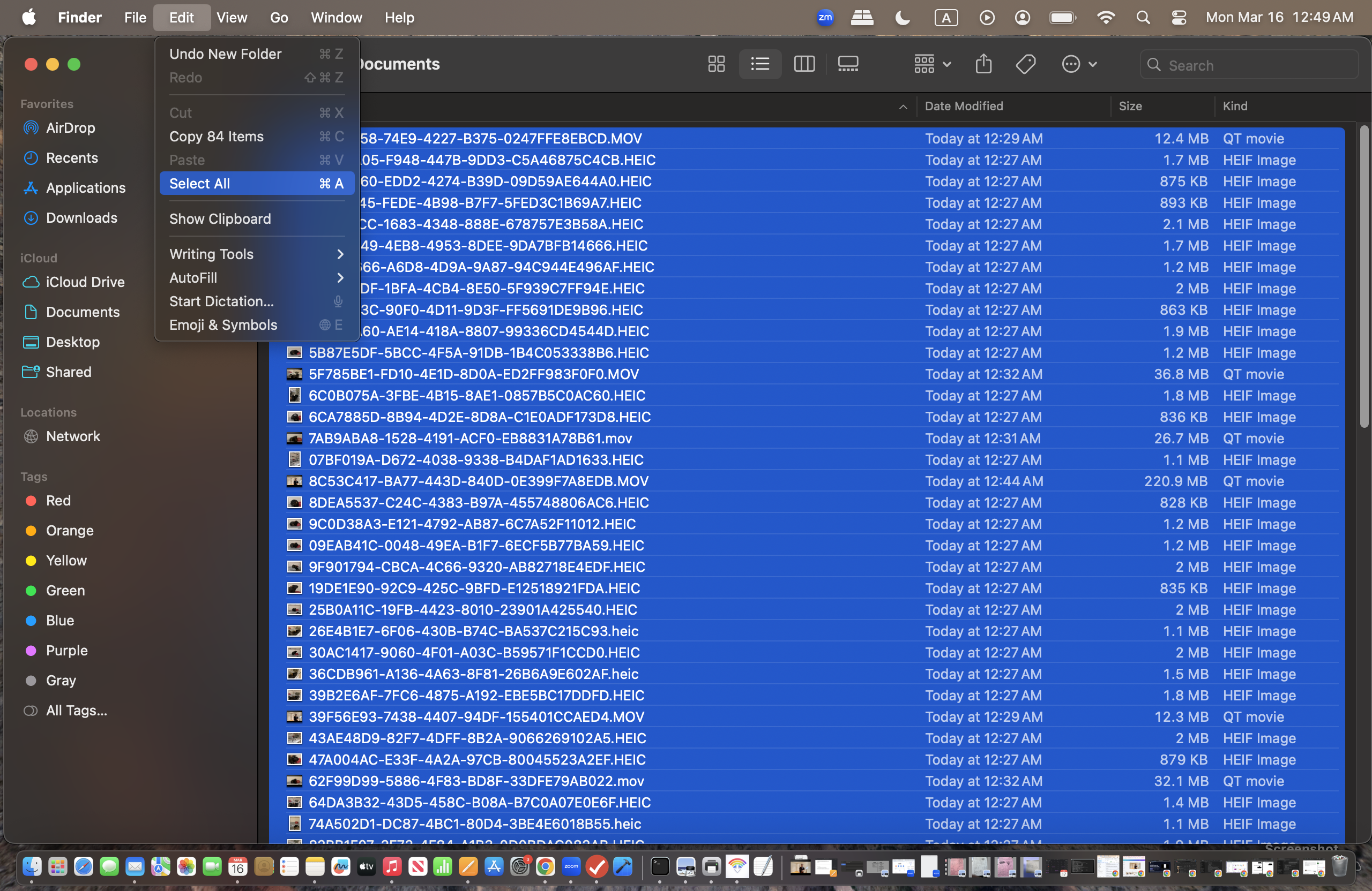 Files Ready for Backup